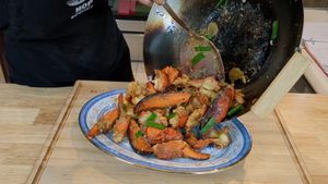 Recette Homard Gingembre Échalotes: Classique Asiatique