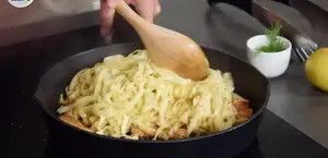 Recette express : Tagliatelles Saumon Citron-Aneth (15 min)
