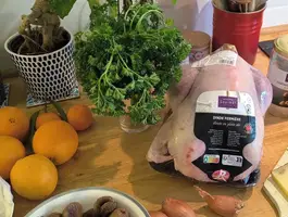 Dinde farcie aux châtaignes pour Noël : Recette Française Traditionnelle