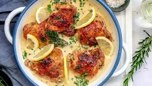 Poulet au Citron et Ail Provençal: Recette Facile et Rapide