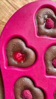 Fondants Chocolat Framboise : Recette Saint-Valentin facile