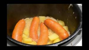 Recette facile : Choucroute saucisses fumées au Cookeo