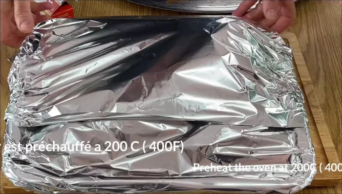 Enfourner à 200°C (400°F) pendant 2h30.