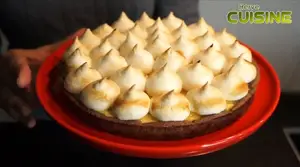 Tarte chocolat passion meringuée : Recette facile et gourmande