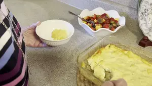 Pudding au pain chocolat blanc - Recette facile de Mimi