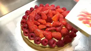 Tarte aux Fraises Vanille Pistache : Recette Facile