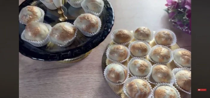 Pour les boules au spéculos, mixez 250g de spéculos.