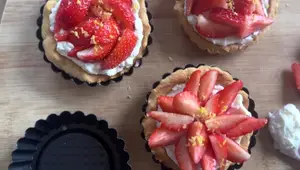 Tartelettes Fraises Maison : Recette Facile & Rapide à l'Air Fryer