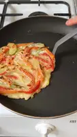 Recette Yachaejon : Crêpe coréenne croustillante aux légumes