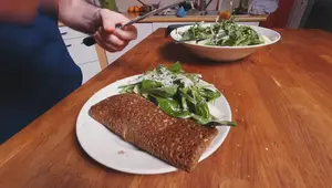 Recette facile: Crêpes au jambon et béchamel façon ficelle picarde