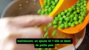 Recette Jelbana Algérienne : Petits Pois à la Viande