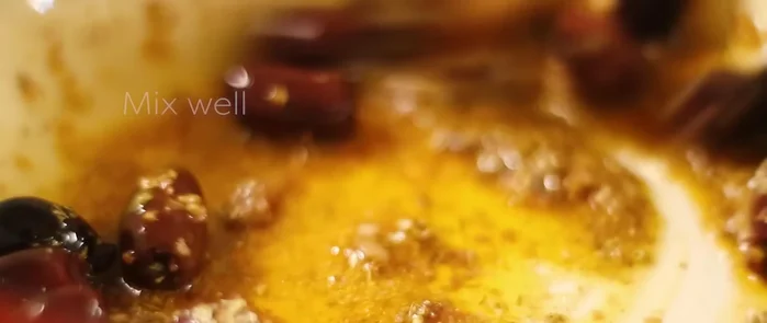 Préparation de la sauce (si besoin).