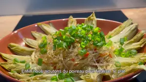 Endives aux vermicelles à l'ail : Recette facile et délicieuse