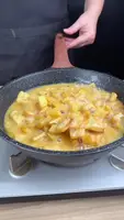Recette facile : Pommes de terre et œufs dorés, un délice!