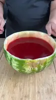 Pastèque gélifiée sans pépins: Recette amusante pour enfants