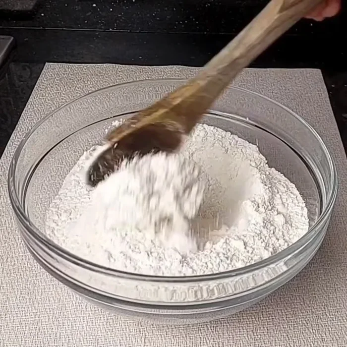 Première levée de la pâte