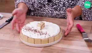 Gâteau glacé aux gaufrettes : recette facile et rapide