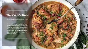 Poulet Braisé à la Bière Belge : Recette du Nord de la France