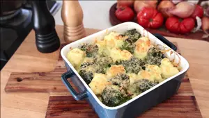 Gratin Brocoli Chou-fleur Maison : Recette Facile et Rapide