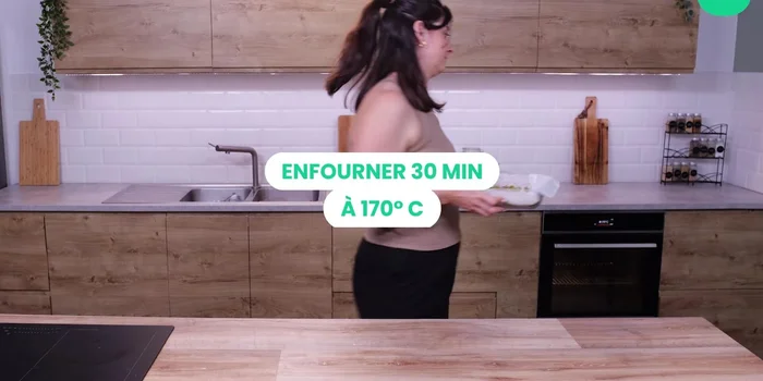 Cuire à 170° pendant environ 30 minutes.
