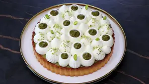 Tarte Pistache Fleur d'Oranger : Recette Facile