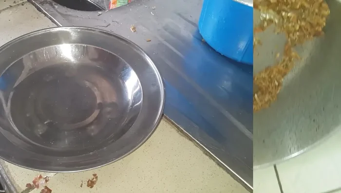 Faire chauffer les crevettes.