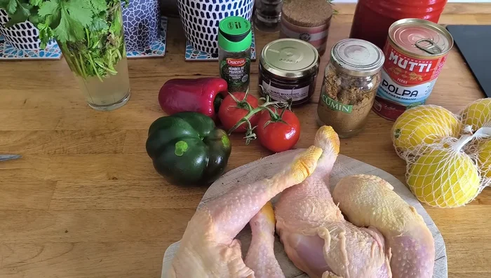 Faire cuire dans le four hollandais pendant un temps (non précisé dans la recette).
