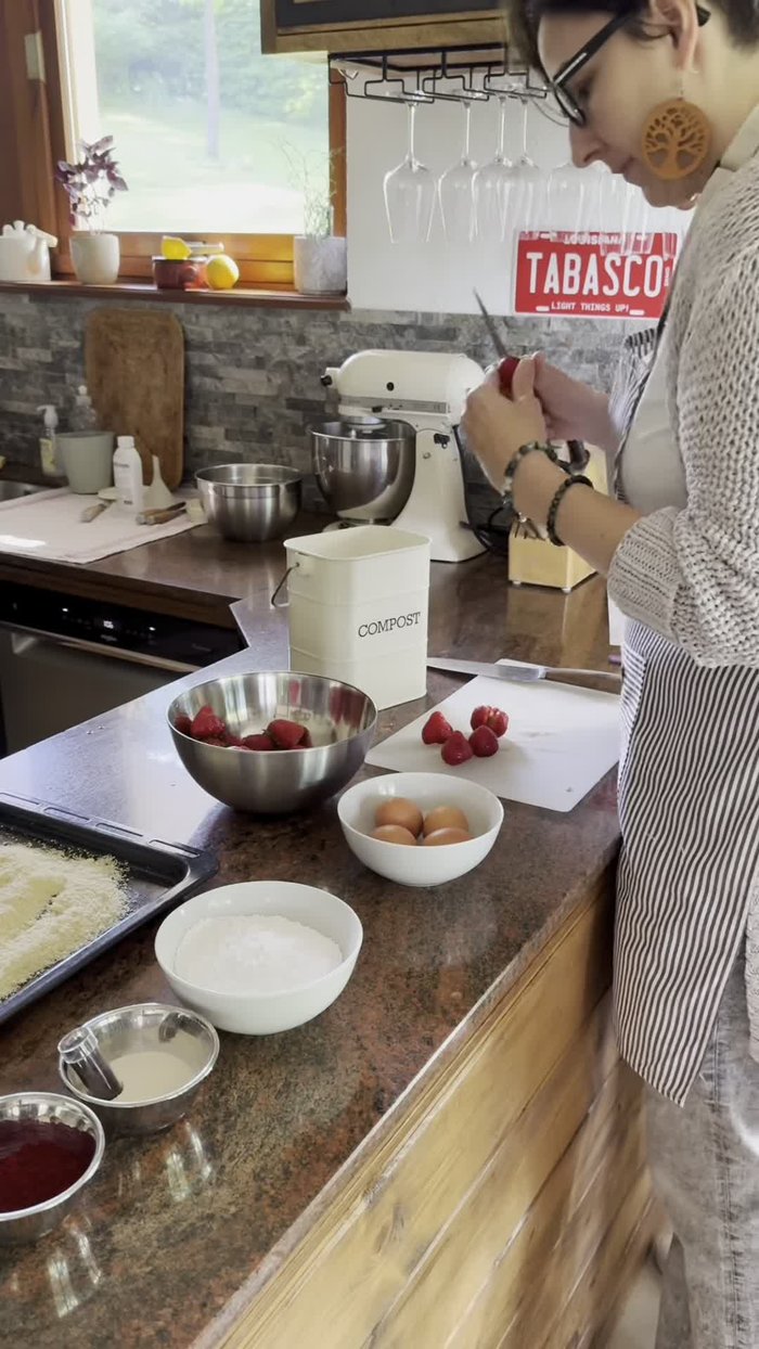 Choisissez parmi un large choix d'ateliers proposés par Patricia : pain, pizza, cuisine exotique, douceurs sucrées ou plats salés.