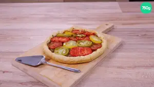 Recette Tarte Tomates Anciennes & Oignons Caramélisés