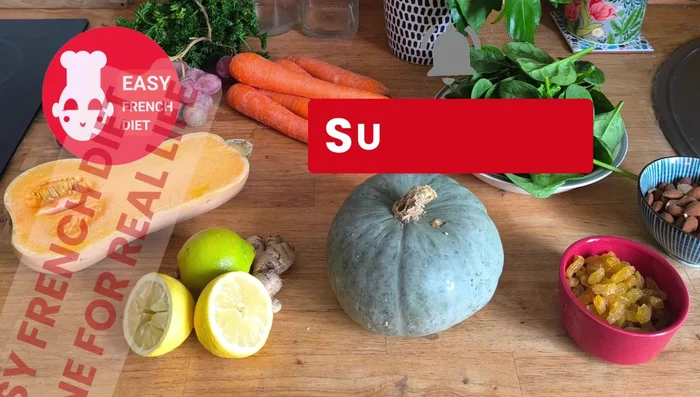 Obtenez les ingrédients nécessaires. (Pas de détails dans la transcription.)